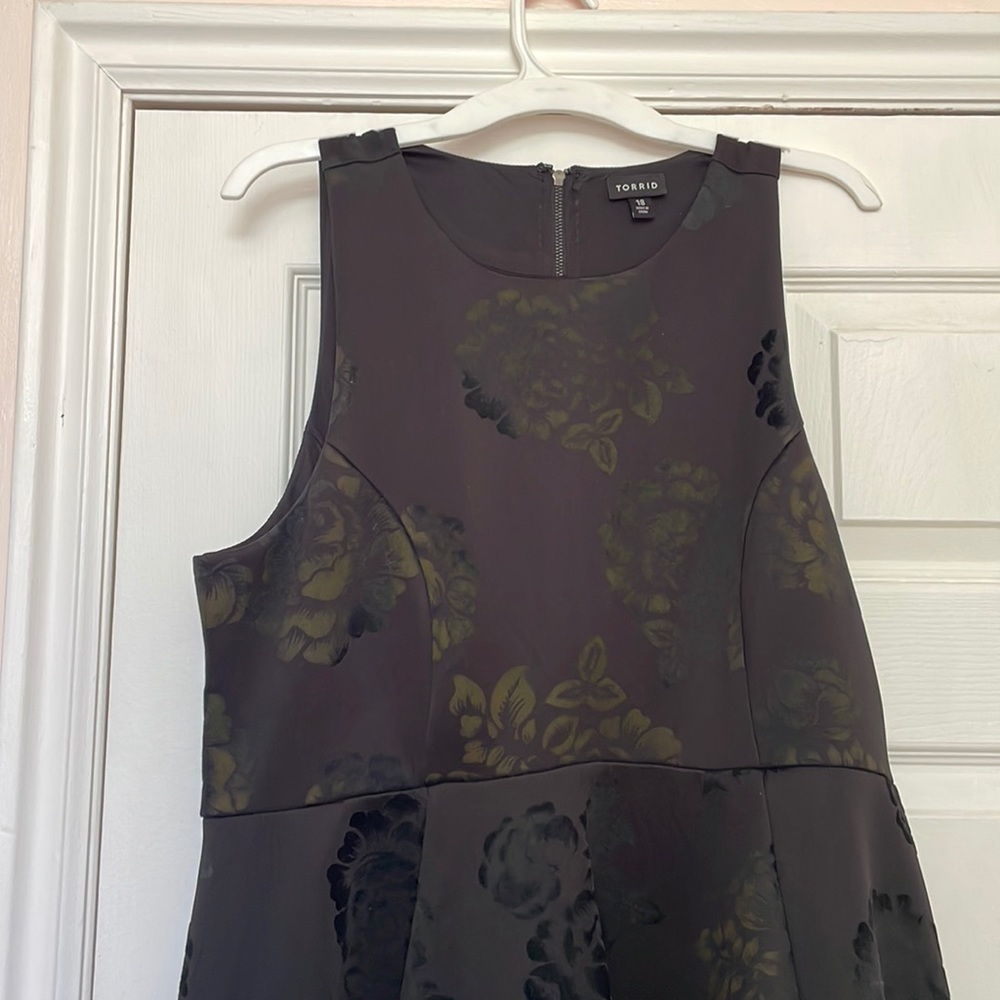 Black Floral Dress